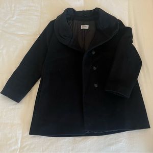 Cinzia Rocca Black Wool Coat